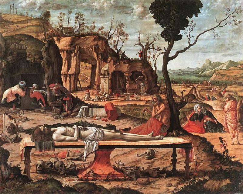 CARPACCIO, Vittore The Dead Christ sf Germany oil painting art